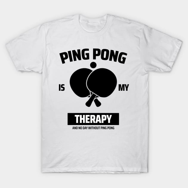 ping pong T-Shirt by Mandala Project